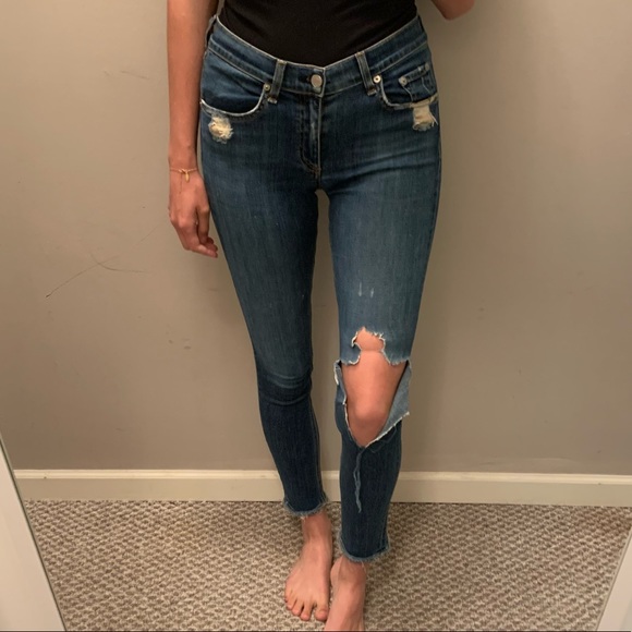 Rag & Bone size 28 skinny jeans - Picture 2 of 4
